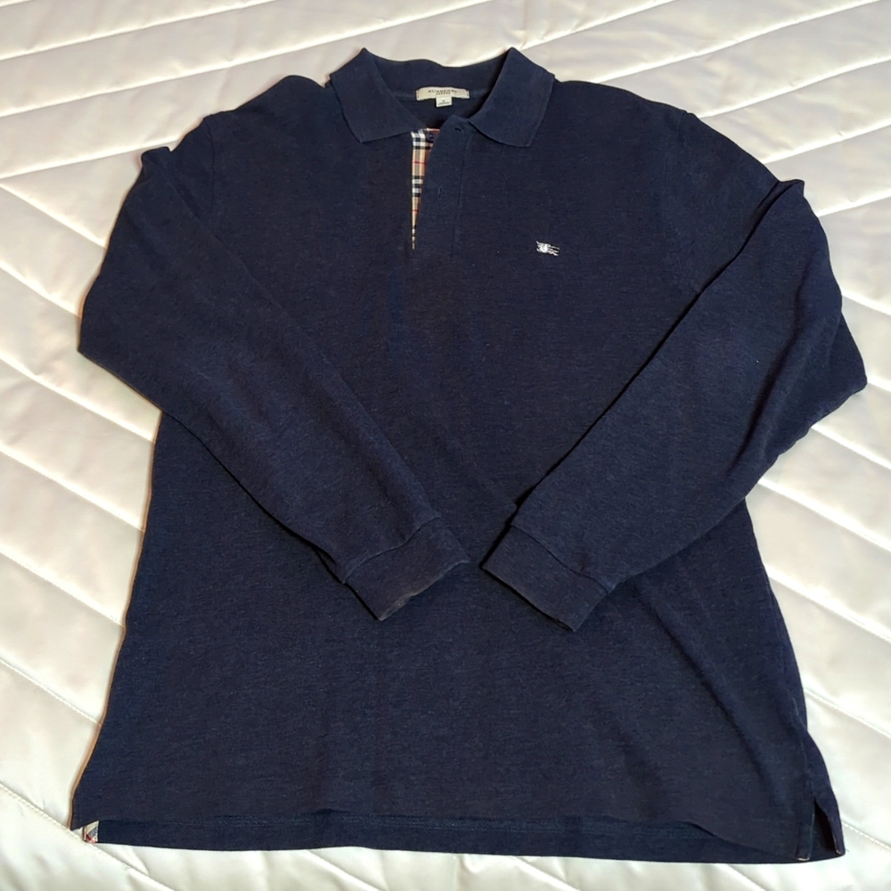 Burberry Long Sleeve Polo